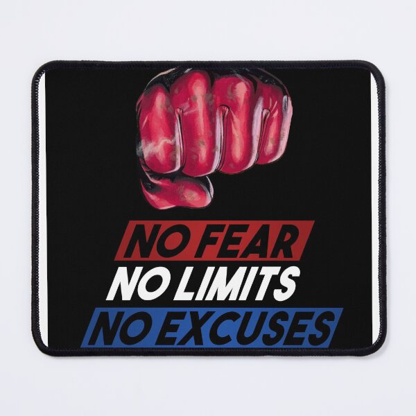 Item preview, no fear no limits no excuses designed and sold by THE P   PERCENT.