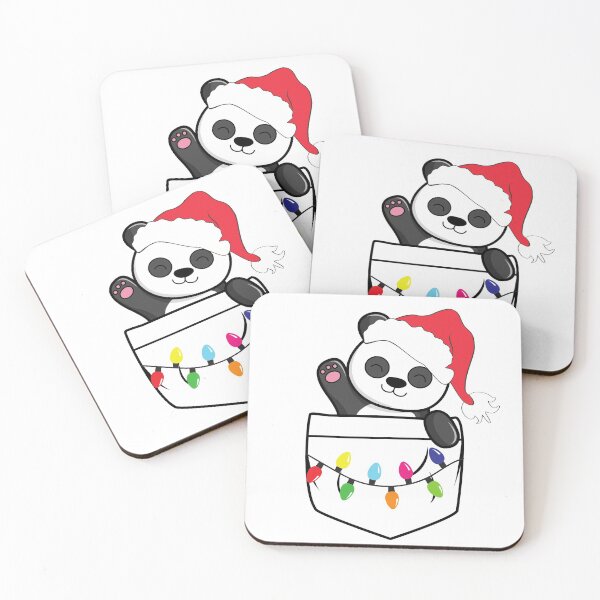 Item preview, Christmas Pocket Panda designed and sold by JDWCreations.