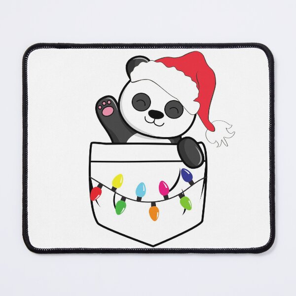 Item preview, Christmas Pocket Panda designed and sold by JDWCreations.