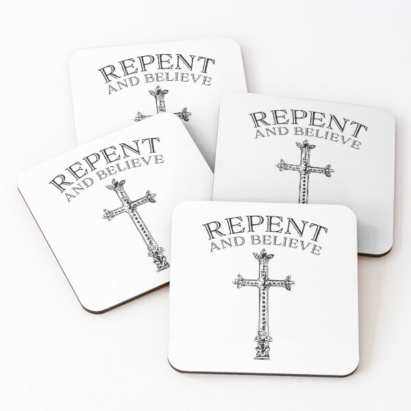 Item preview, Repent And Believe In The Gospel And Jesus Christ designed and sold by ClickForMore.