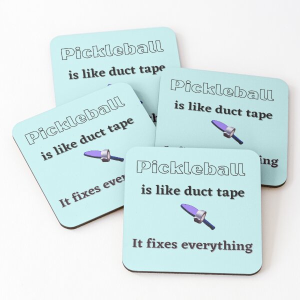 Item preview, Pickleball is like duct tape.  It fixes everything. designed and sold by Einsteincreates.