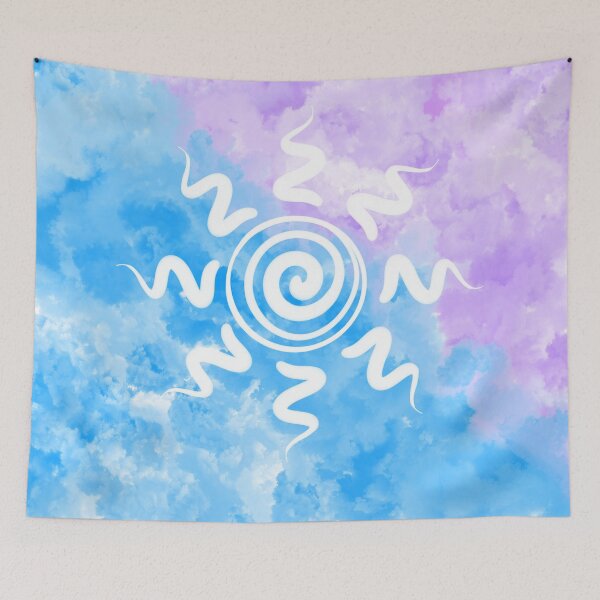 Item preview, Spiral clouded sun designed and sold by Volsce.