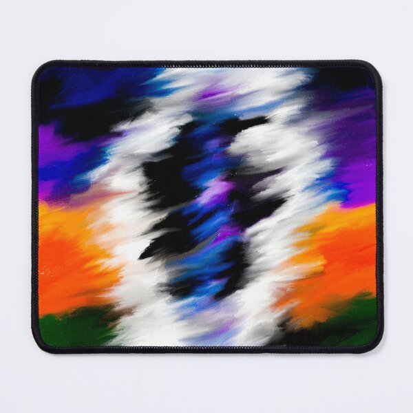 atomic watercolor Mouse Pad