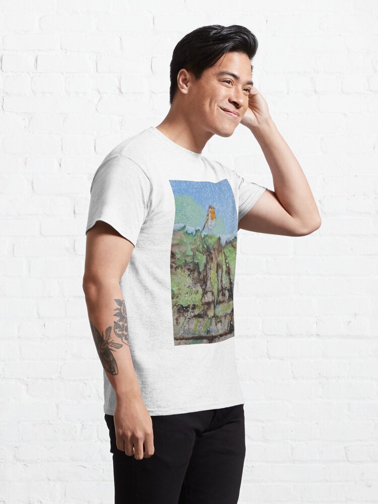 Alternate view of Robin On The Old Stone Wall Classic T-Shirt