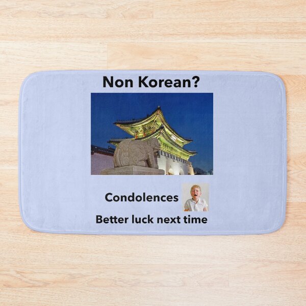 Item preview, "Condolences to Non Koreans" b designed and sold by skoumpourdides.
