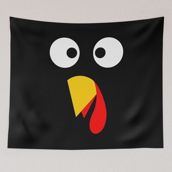 Item preview, Cute Turkey Face Thanksgiving Feast Celebration designed and sold by LashCreations.