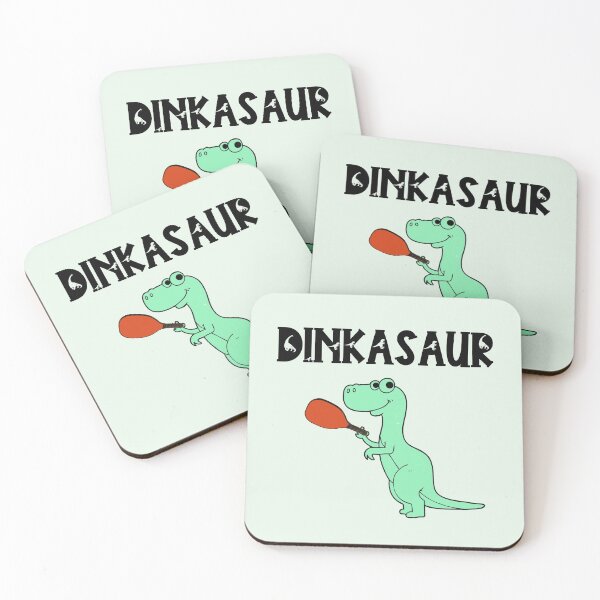 Item preview, Dinkasaur - Funny Pickleball tshirt designed and sold by Einsteincreates.