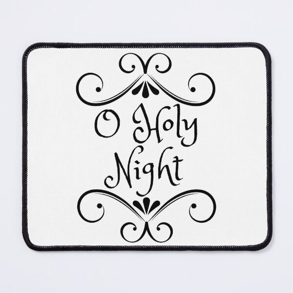 Item preview, O Holy Night in Black designed and sold by ChelleCreate.