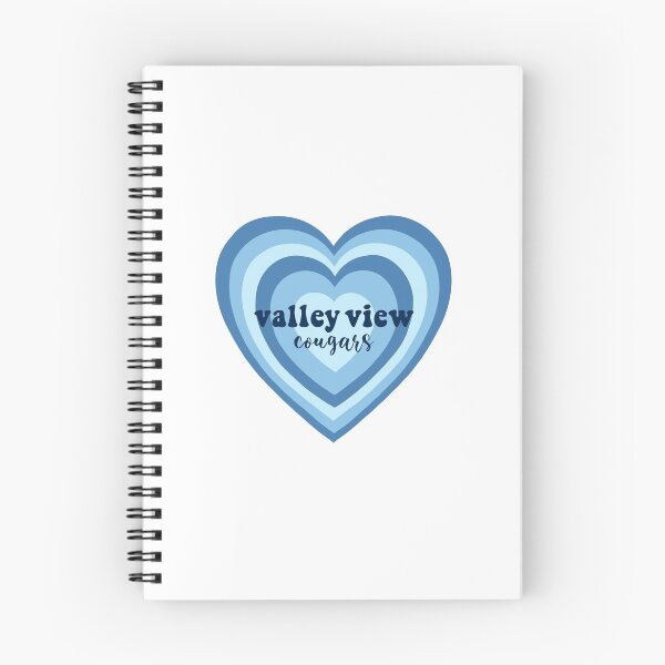 Item preview, Valley View Cougars Blue Heart  designed and sold by Marla Gambucci.