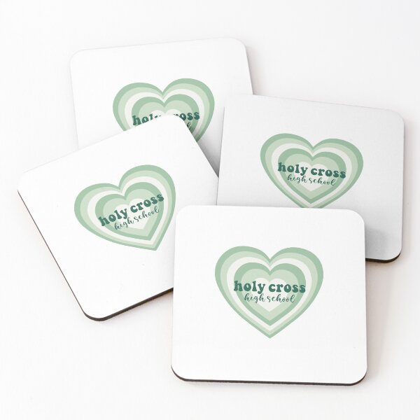 Item preview, Holy Cross High School Sage Green Heart designed and sold by Marla Gambucci.