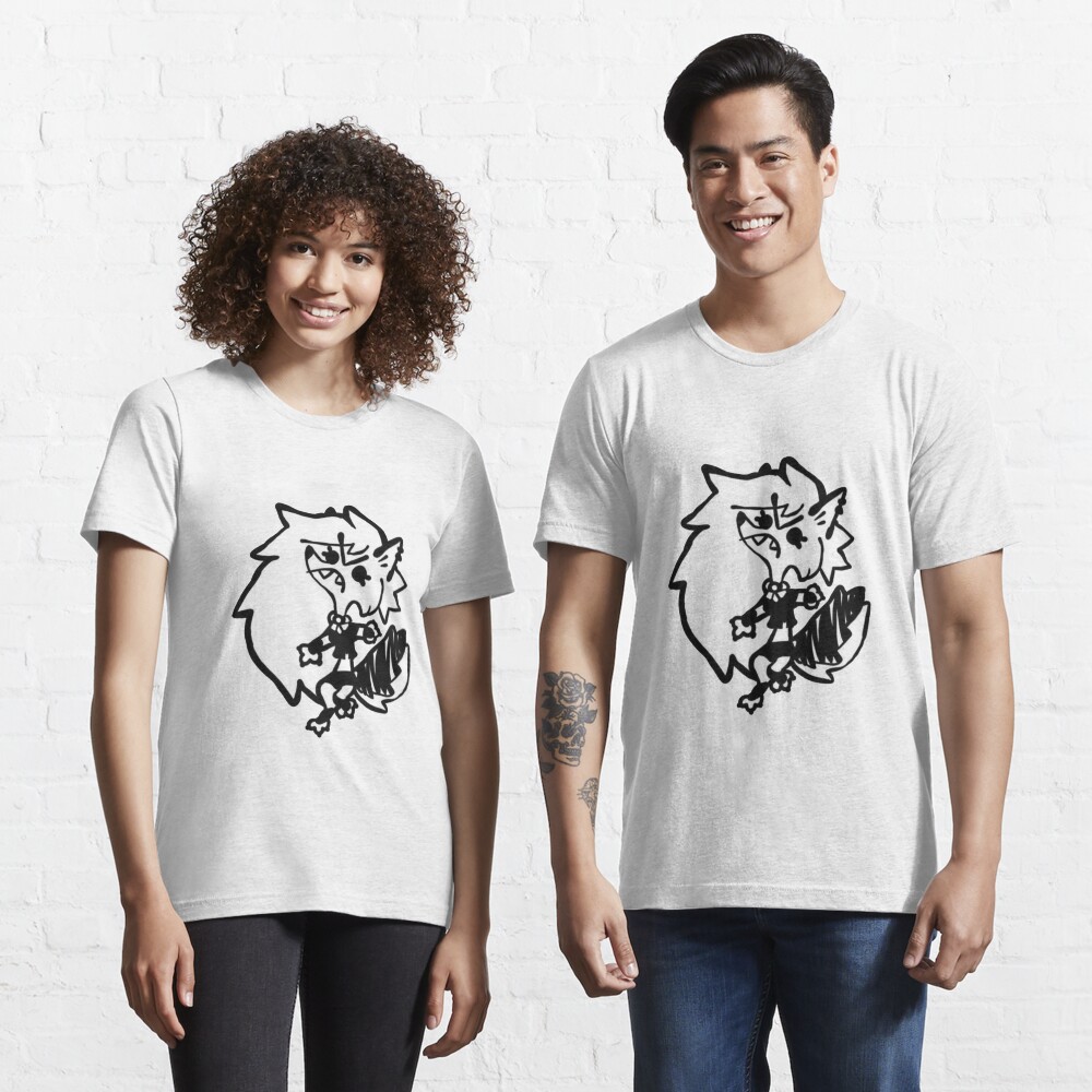 Vista previa del artículo con la obra «Camiseta esencial», diseñado y vendido por Anime-Express.