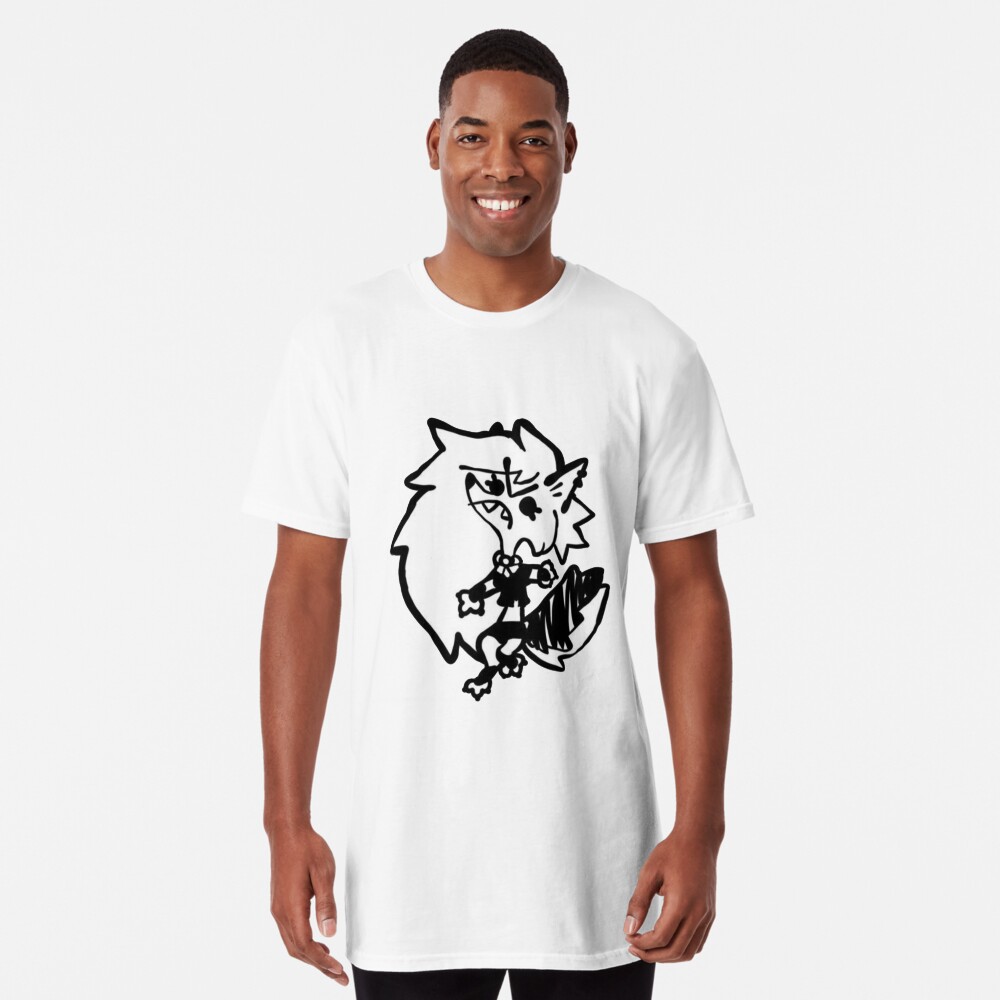 Vista previa del artículo con la obra «Camiseta larga», diseñado y vendido por Anime-Express.