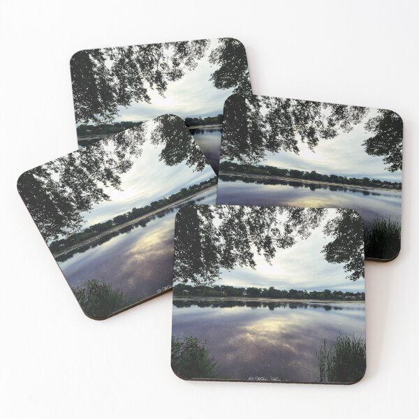 Item preview, Summer Inspirations - Lake View in shadow of trees  designed and sold by mehtaartz.