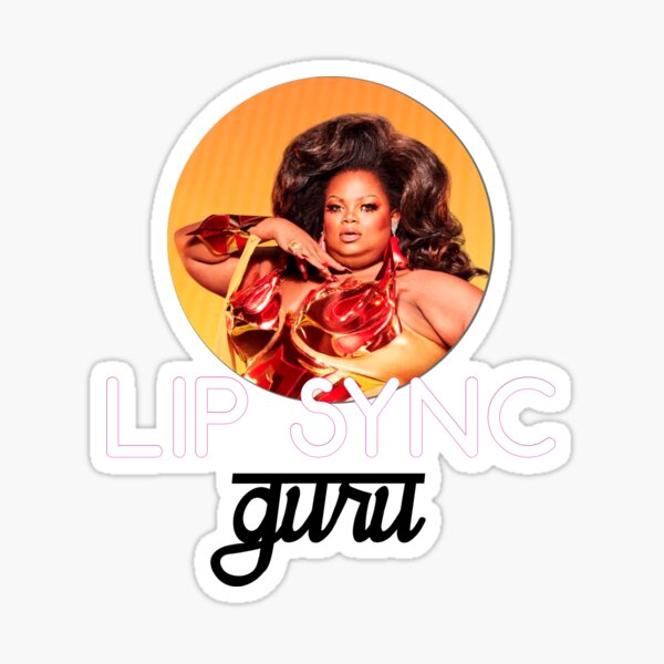 "Silky Nutmeg Ganache Lip Sync Guru" Sticker for Sale by sebalbiero