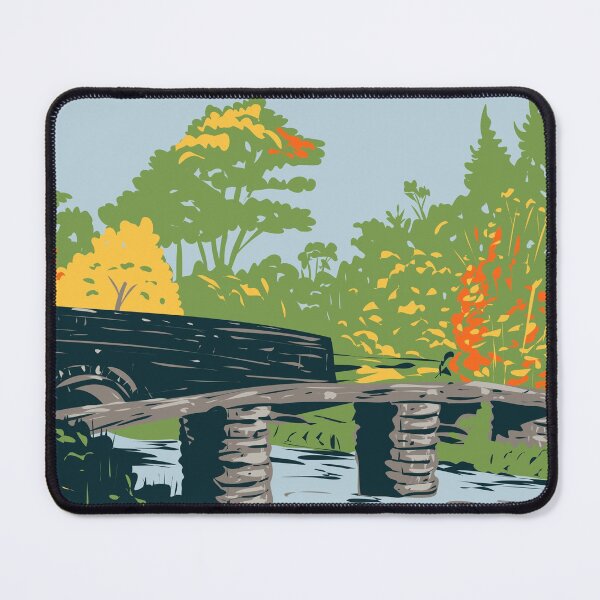 Item preview, Clapper Bridge In Dartmoor National Park UK designed and sold by Ermland-LabeL.
