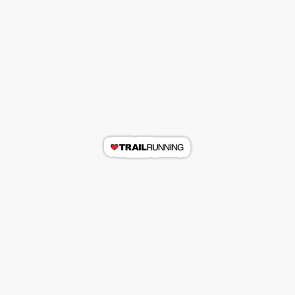 Love Trail en cours d'exécution Sticker