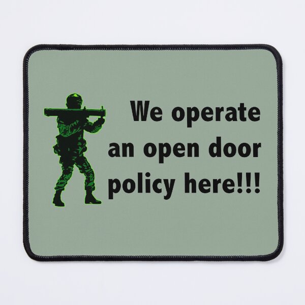Item preview, An open door policy! designed and sold by TimConstable.