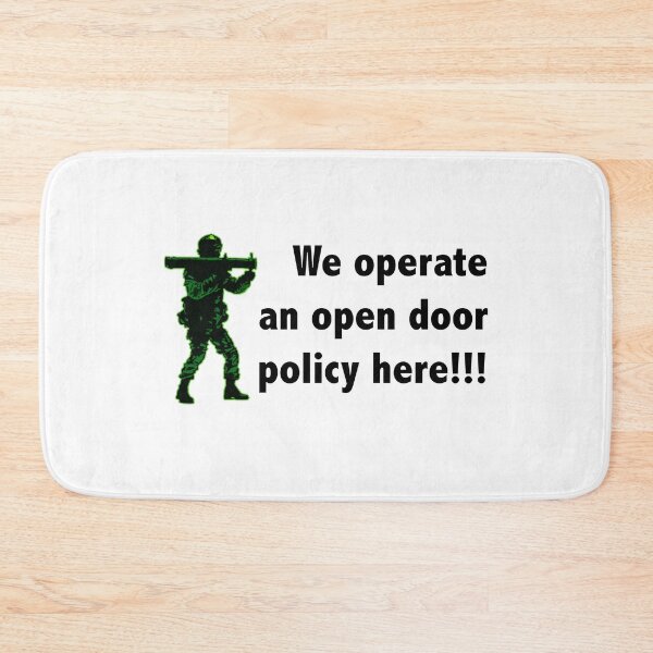 Item preview, An open door policy! designed and sold by TimConstable.