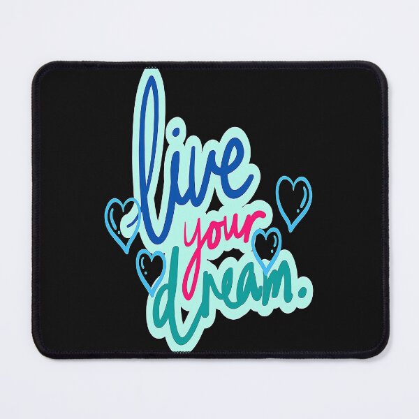 Item preview, Live Your Dreams, Retrostyle, Words, Illustration Abstracto. designed and sold by Adri Barnard.
