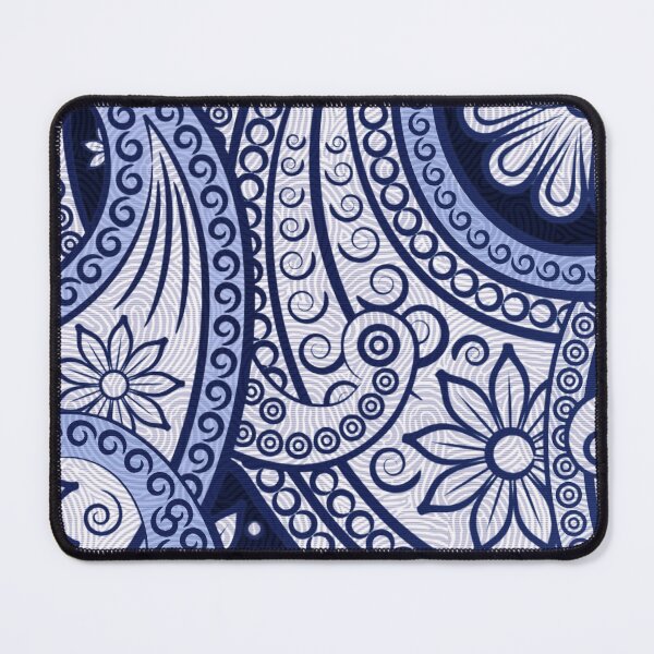 Item preview, Hannibal the Cannibal Blue Paisley Tie Fan Art designed and sold by orionlodubyal.
