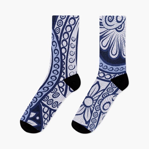Item preview, Hannibal the Cannibal Blue Paisley Tie Fan Art designed and sold by orionlodubyal.