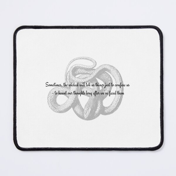 Item preview, Haunting Thoughts: Wicked Snake designed and sold by BookishBish.
