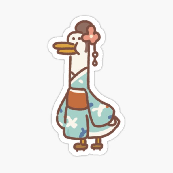 Aperçu de l'œuvre Oie Kimono créée et vendue par GnatDesigns.