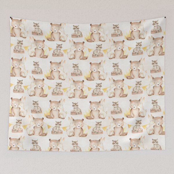 Item preview, Woodland Furry Friends designed and sold by WisdomInspired.