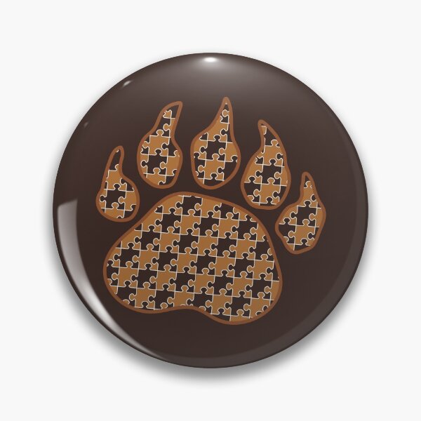 Item preview, Jigsaw Puzzle Pattern ~ Chocolate Honeycomb Palette designed and sold by Daniel Bevis Design.