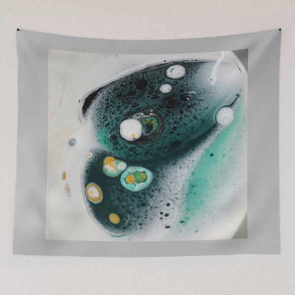 Item preview, Black green abstract designed and sold by zchriswit.