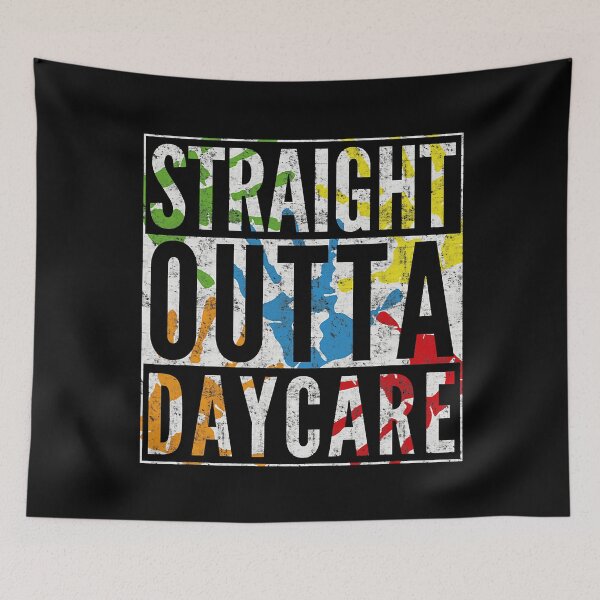 Item preview, Kids Straight Outta Daycare Fun Child Graduation designed and sold by WilliamQuinnell.