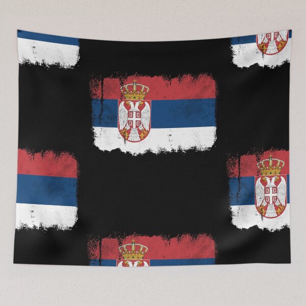 Item preview, Serbian flag designed and sold by Mila1946.