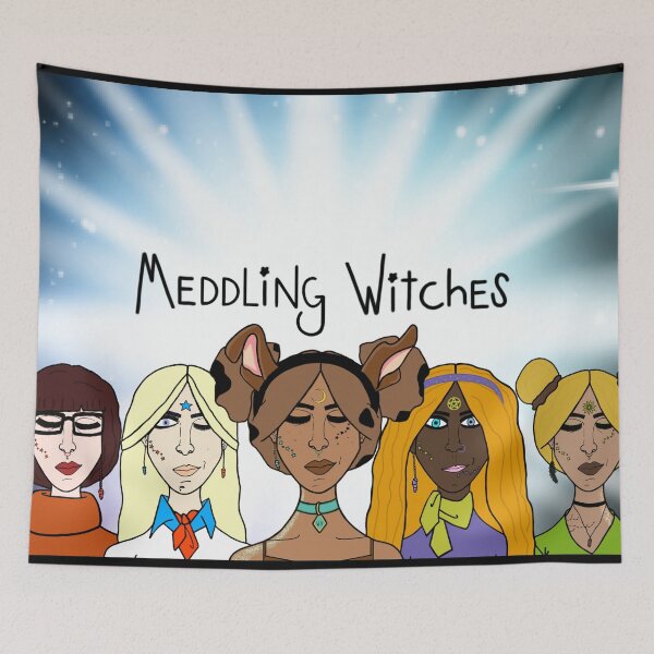 Item preview, Meddling Witches designed and sold by Dance Beneath The Stars Designs.