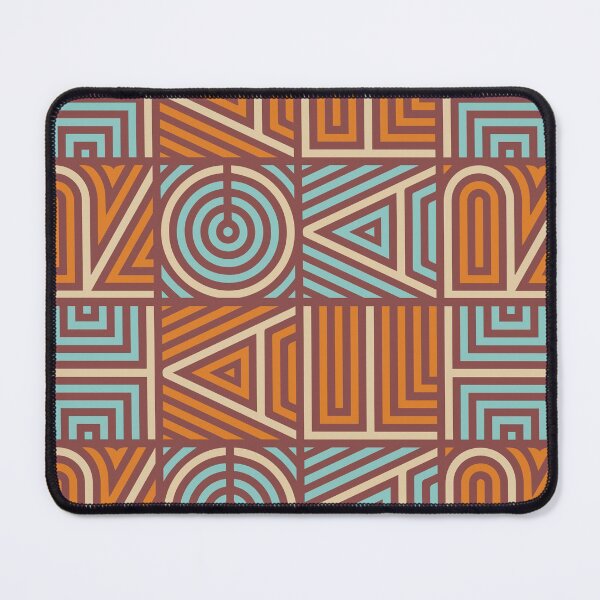 Item preview, Afrocentric Modern Geometric African Pattern   designed and sold by Inogitna Designs.