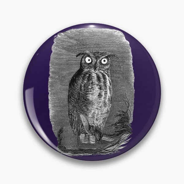 Artikelvorschau, Halloween-Eule bei Nacht entworfen und verkauft von RedThorThreads.