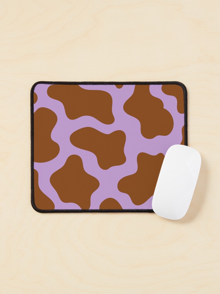 Purple cow print mouse pads patterns