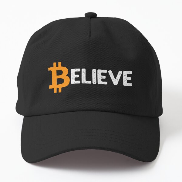 Artikel-Vorschau von Bitcoin Believe BTC Krypto Distressed Kryptowährung Münze Blockchain Geschenk, designt und verkauft von Style4You24.