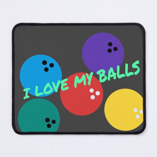 Item preview, I Love My Balls designed and sold by eleonoraingrid.
