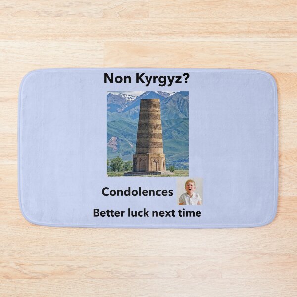 Item preview, "Condolences to Non Kyrgyz" b designed and sold by skoumpourdides.