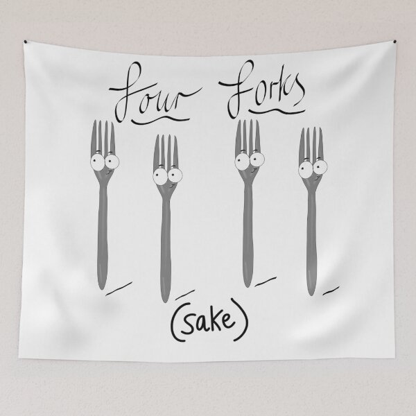 Item preview, FFS (Four Forks Sake) designed and sold by Deathriidge.