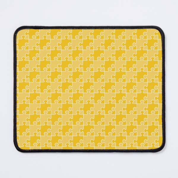 Item preview, Jigsaw Puzzle Pattern ~ Golden-Yellow Palette designed and sold by Daniel Bevis Design.