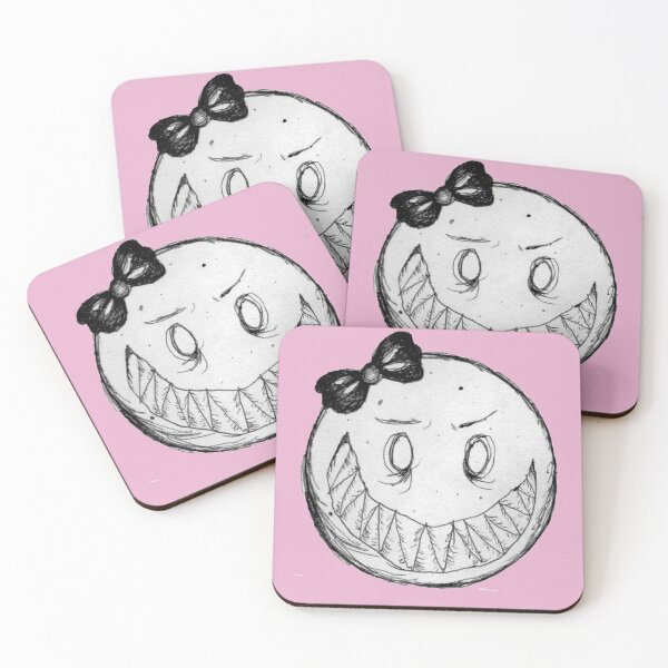 Item preview, SMILE - Laughing Daemon (Perfect Pink) designed and sold by CoraDaffodil.