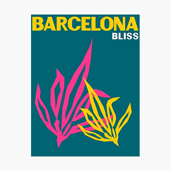 BARCELONA BLISS Photographic Print