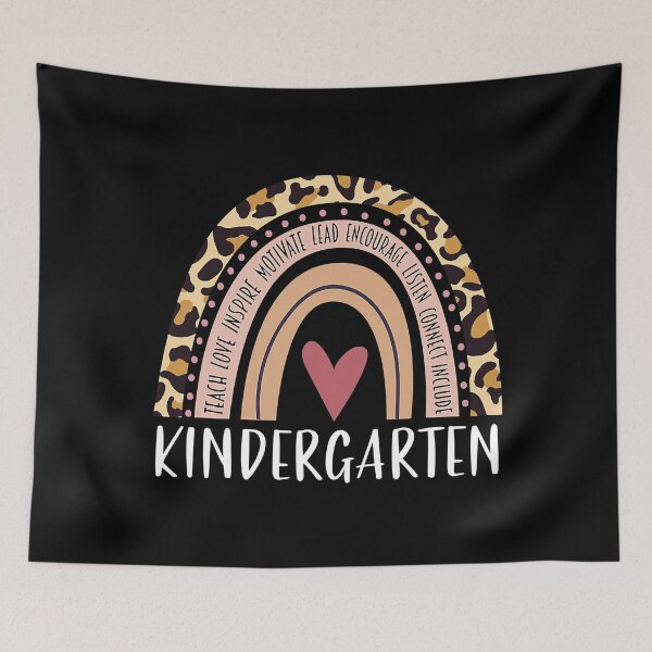 Item preview, Leopard Rainbow Kindergarten Teacher Back to School Women designed and sold by WilliamQuinnell.
