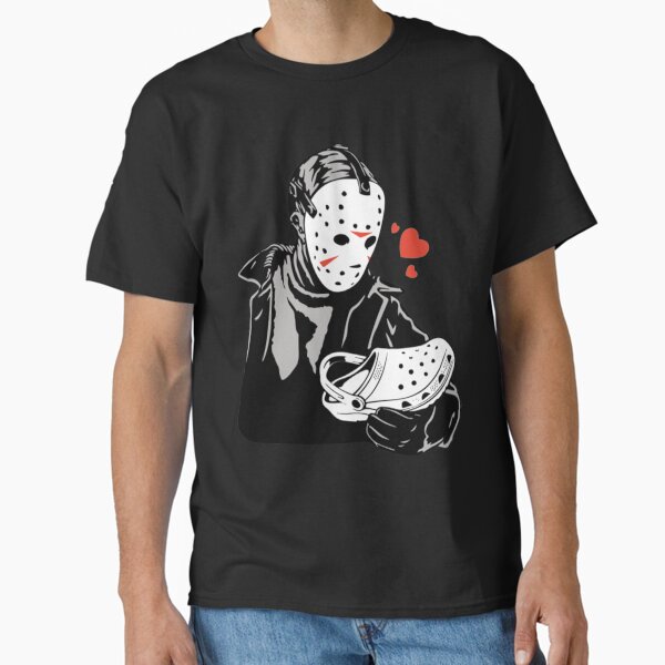 Item preview, jason voorhees loves crocs | Perfect Gift| Jason Voorhees gift designed and sold by kriezselma.