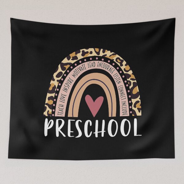 Item preview, Leopard Rainbow Preschool Teacher Prek Back to School designed and sold by WilliamQuinnell.