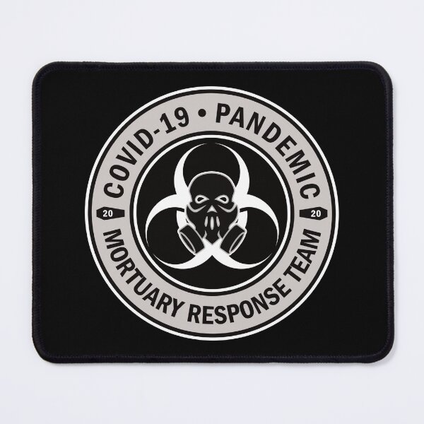 Item preview, COVID-19 Pandemic Mortuary Response Team Skull 2020 designed and sold by NoBonesLife.