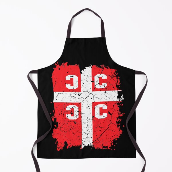 Item preview, Serbia coat of arms flag designed and sold by Mila1946.