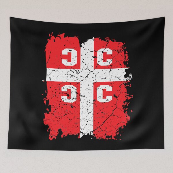 Item preview, Serbia coat of arms flag designed and sold by Mila1946.