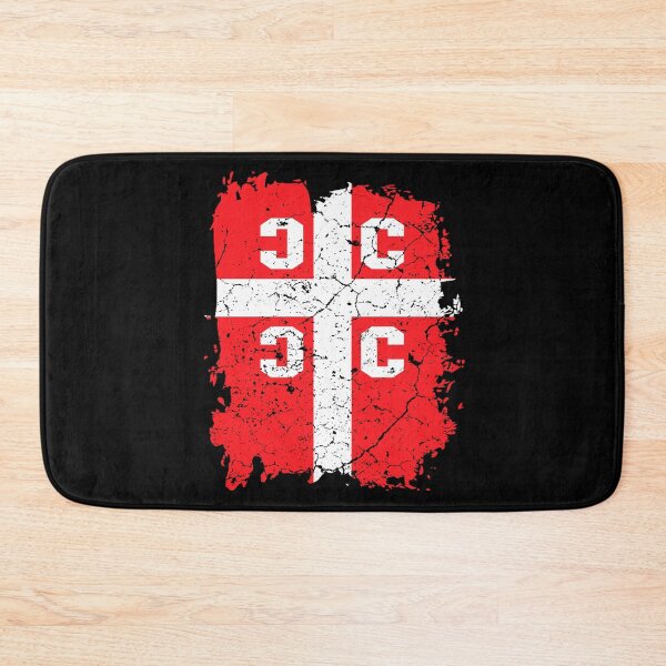 Item preview, Serbia coat of arms flag designed and sold by Mila1946.
